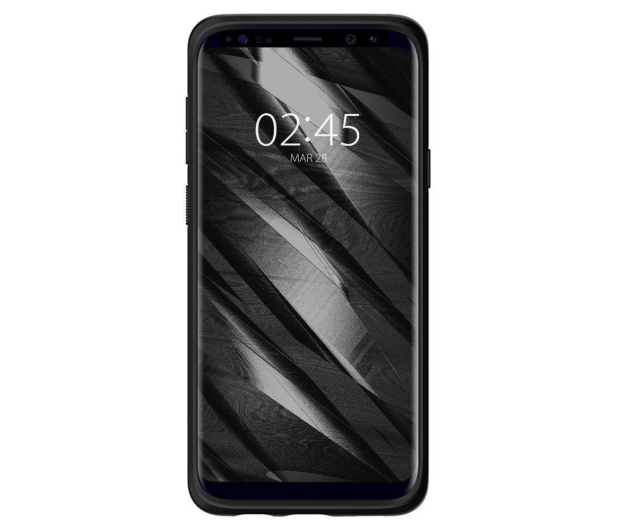 Etui Liquid Air do Samsung Galaxy S9+ czarne matowe - 417820 - zdjęcie 4